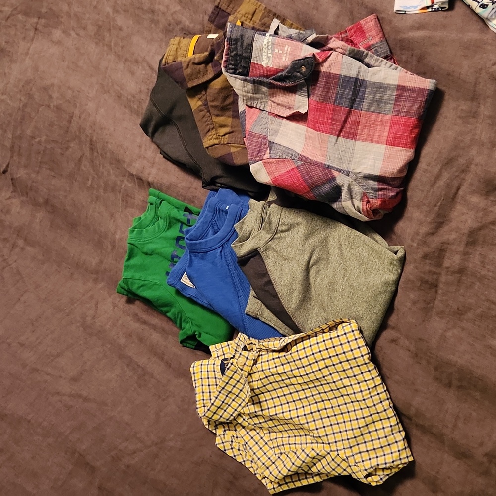 Lot of Boys long sleeve shirts and button downs. Size 5 and 5T